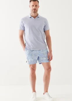 PATRICK ASSARAF Abstract Print Swim Short|Men Bottoms