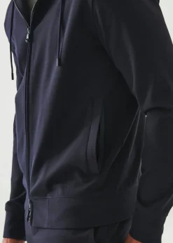 PATRICK ASSARAF Active Full Zip Hoodie|Men Sweatshirts & Hoodies