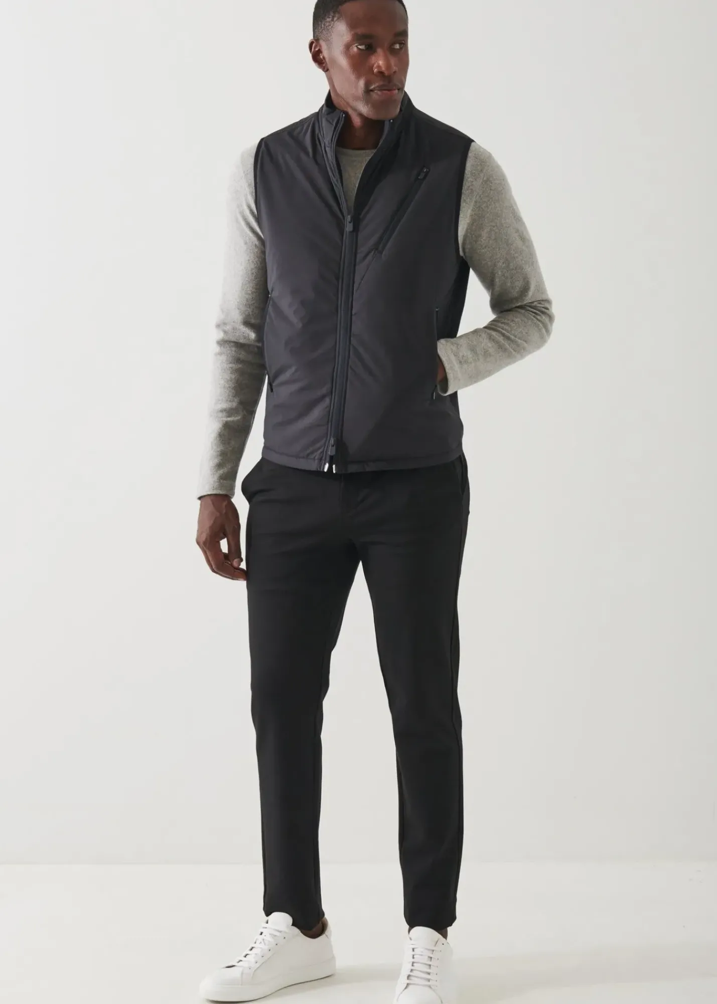 PATRICK ASSARAF Active Nylon Vest|Men Outerwear