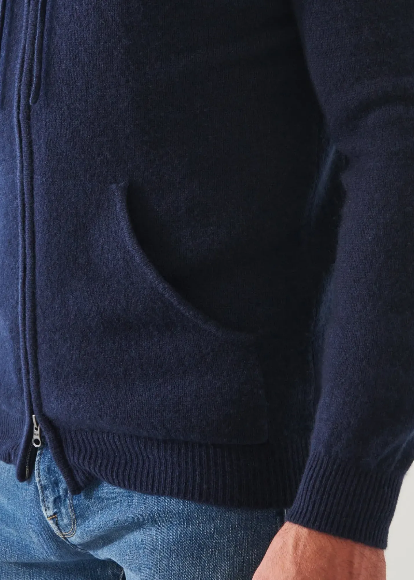 PATRICK ASSARAF Air Cashmere Hoodie|Men Knitwear