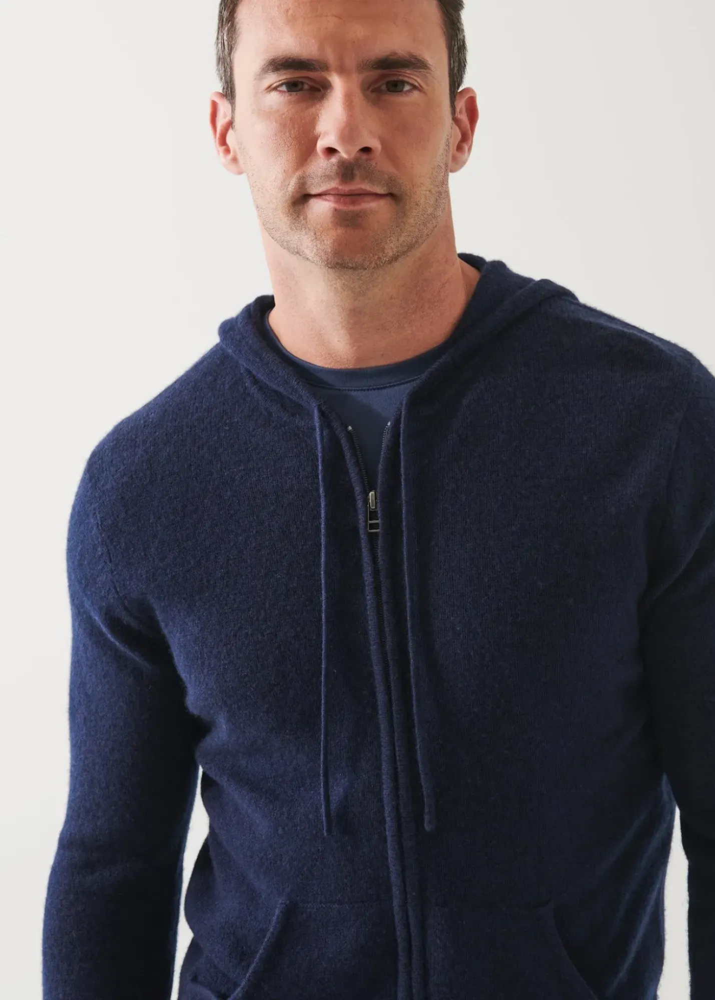 PATRICK ASSARAF Air Cashmere Hoodie|Men Knitwear