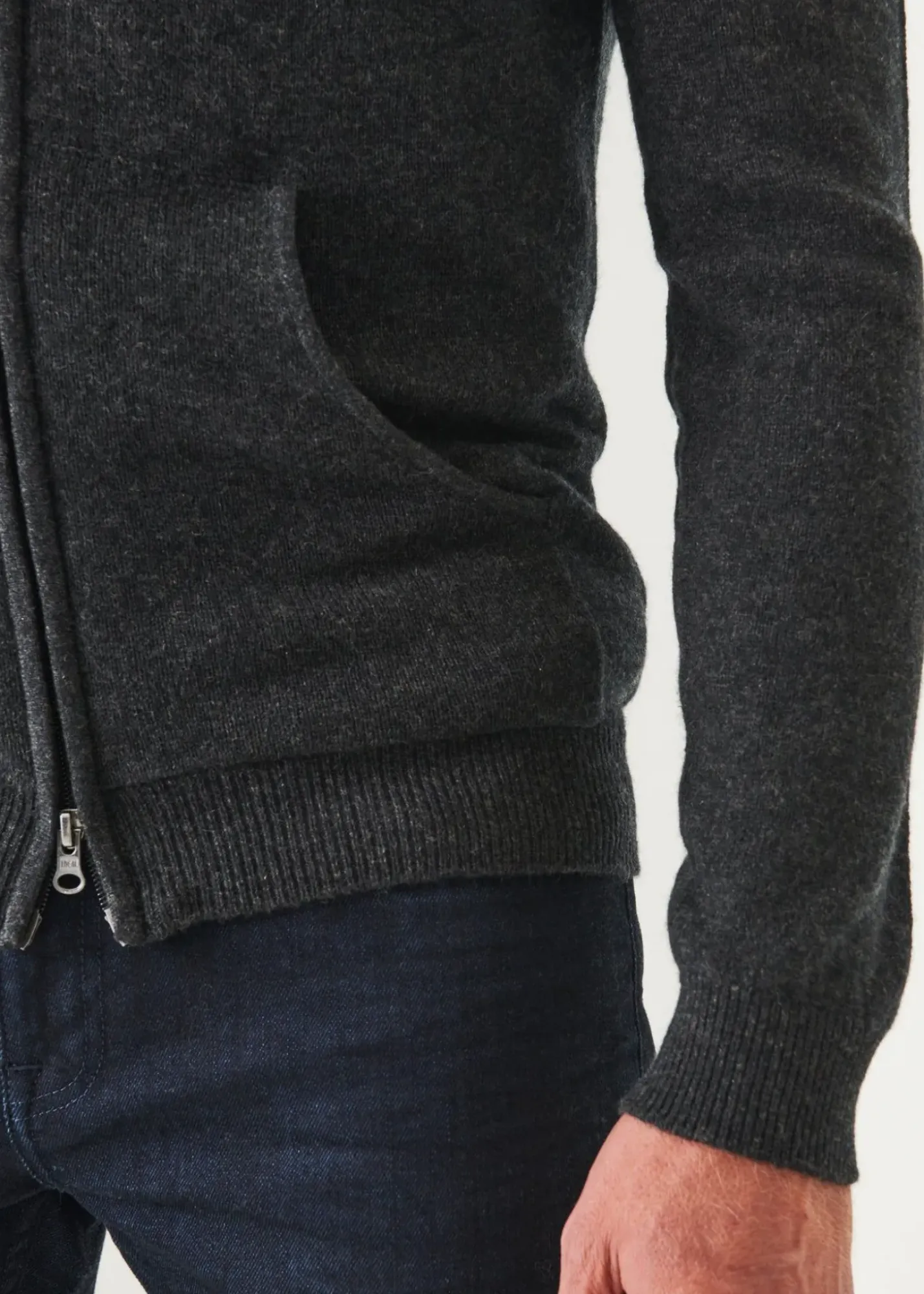 PATRICK ASSARAF Air Cashmere Hoodie|Men Knitwear