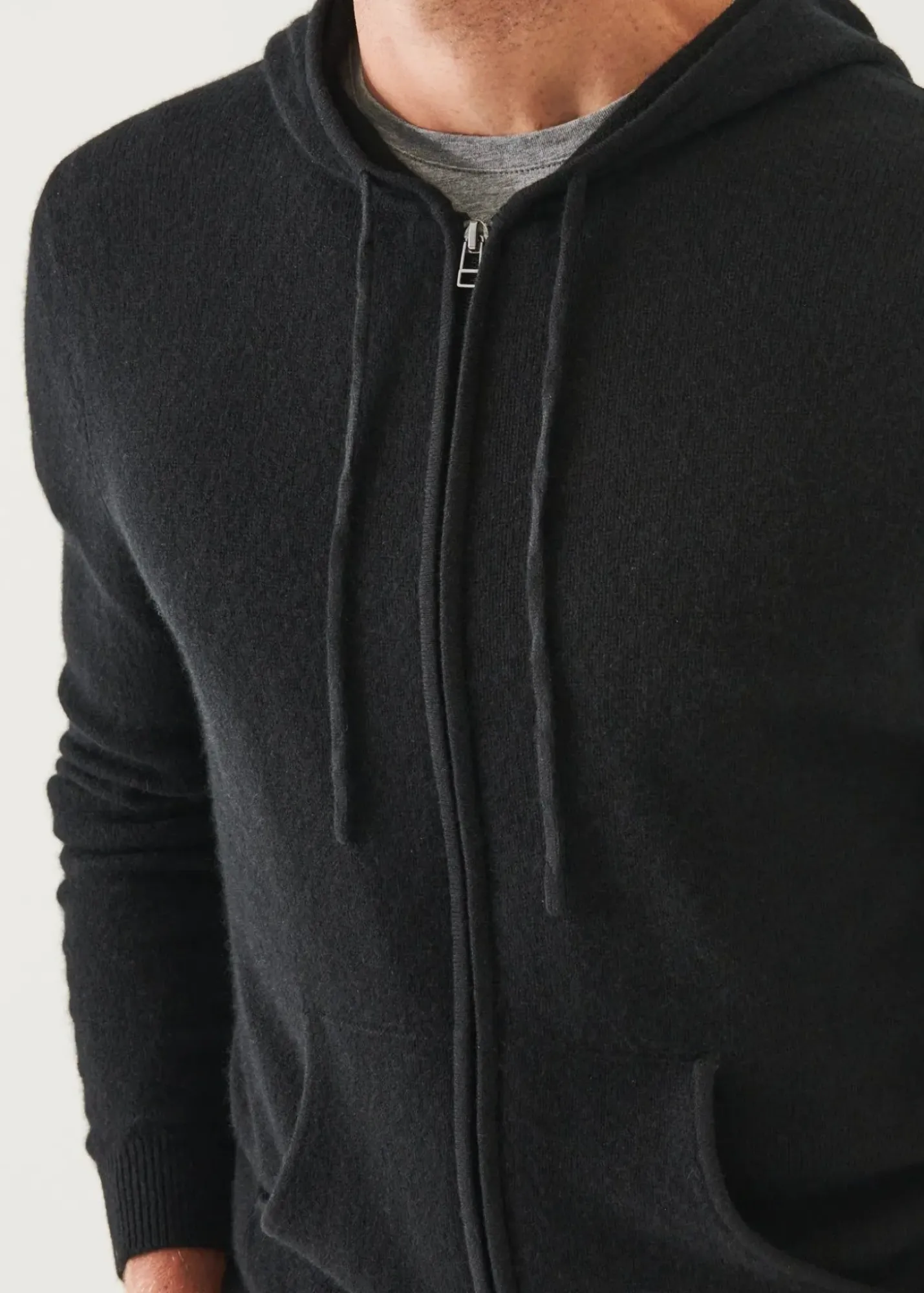 PATRICK ASSARAF Air Cashmere Hoodie|Men Knitwear