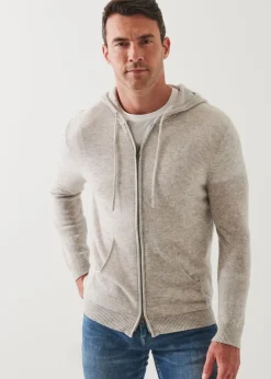 PATRICK ASSARAF Air Cashmere Hoodie|Men Knitwear