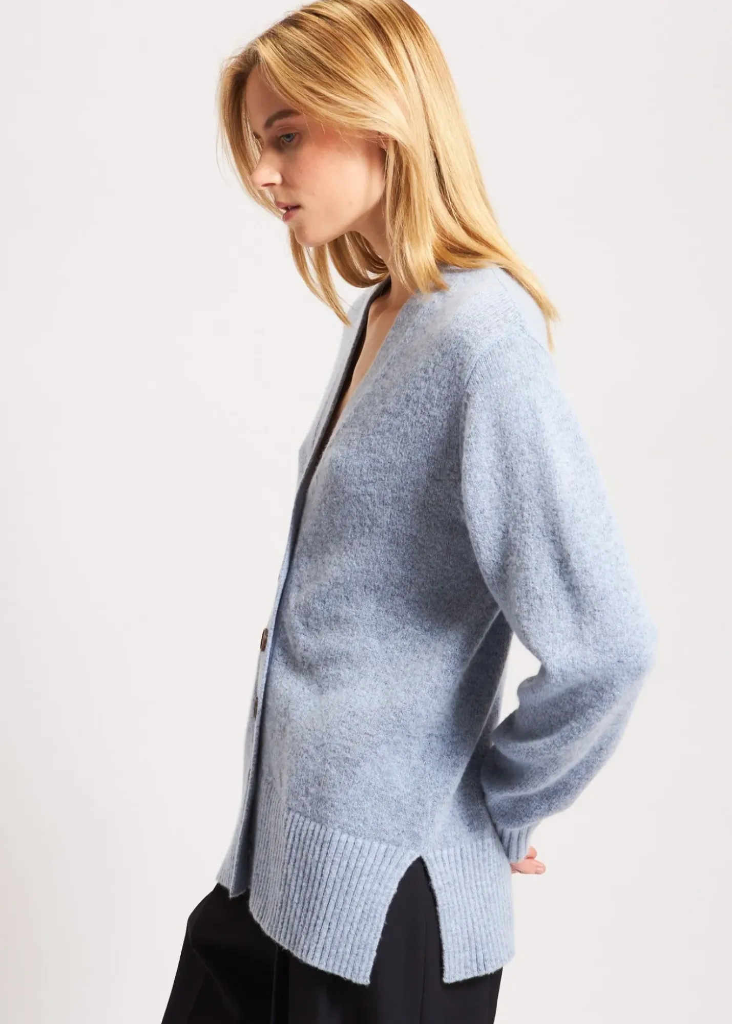 PATRICK ASSARAF Cashmere Blend Cardigan|Women Knitwear