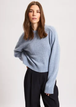 PATRICK ASSARAF Cashmere Blend Sweater|Women Knitwear