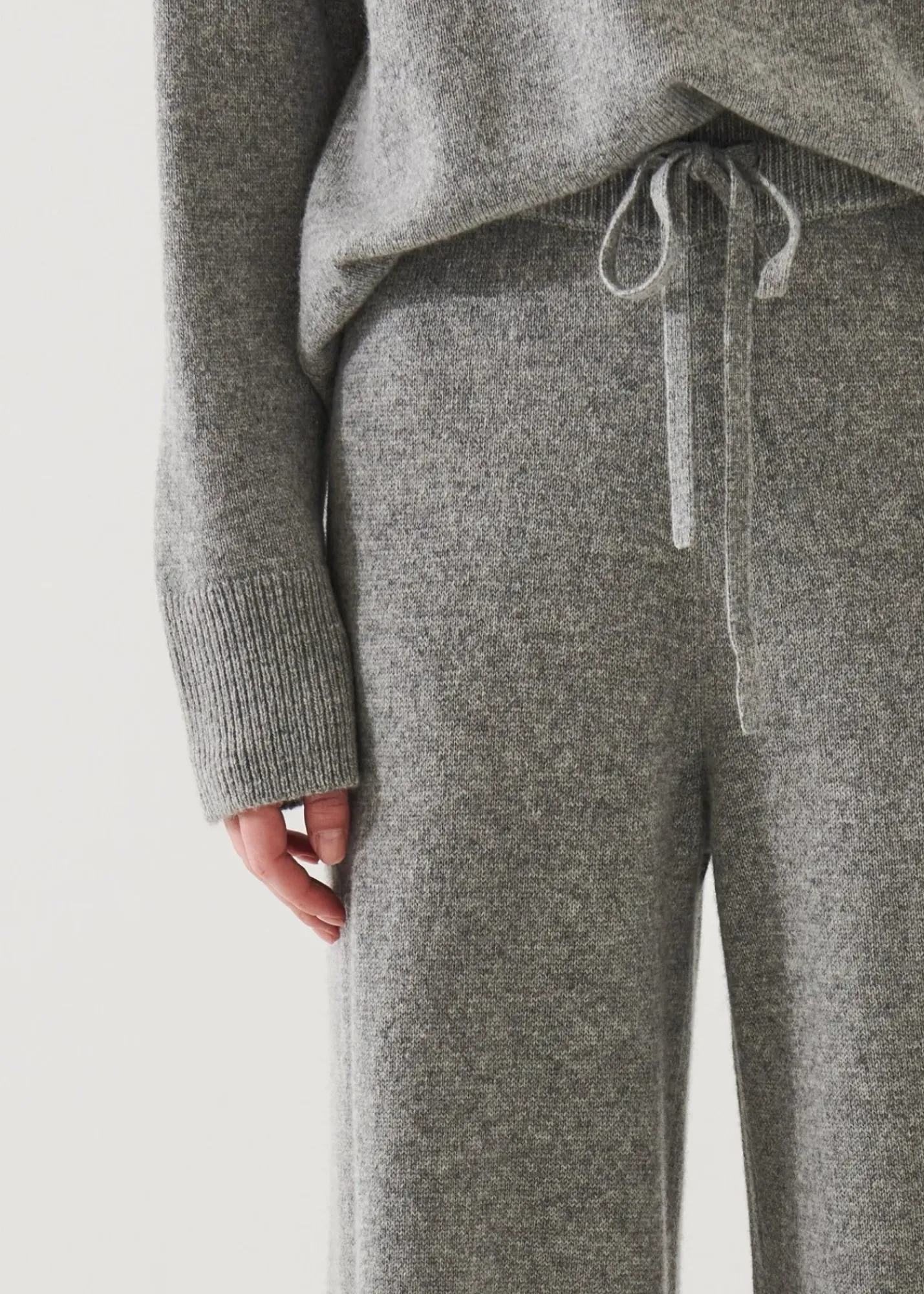 PATRICK ASSARAF Cashmere Drawstring Pant|Women Knitwear