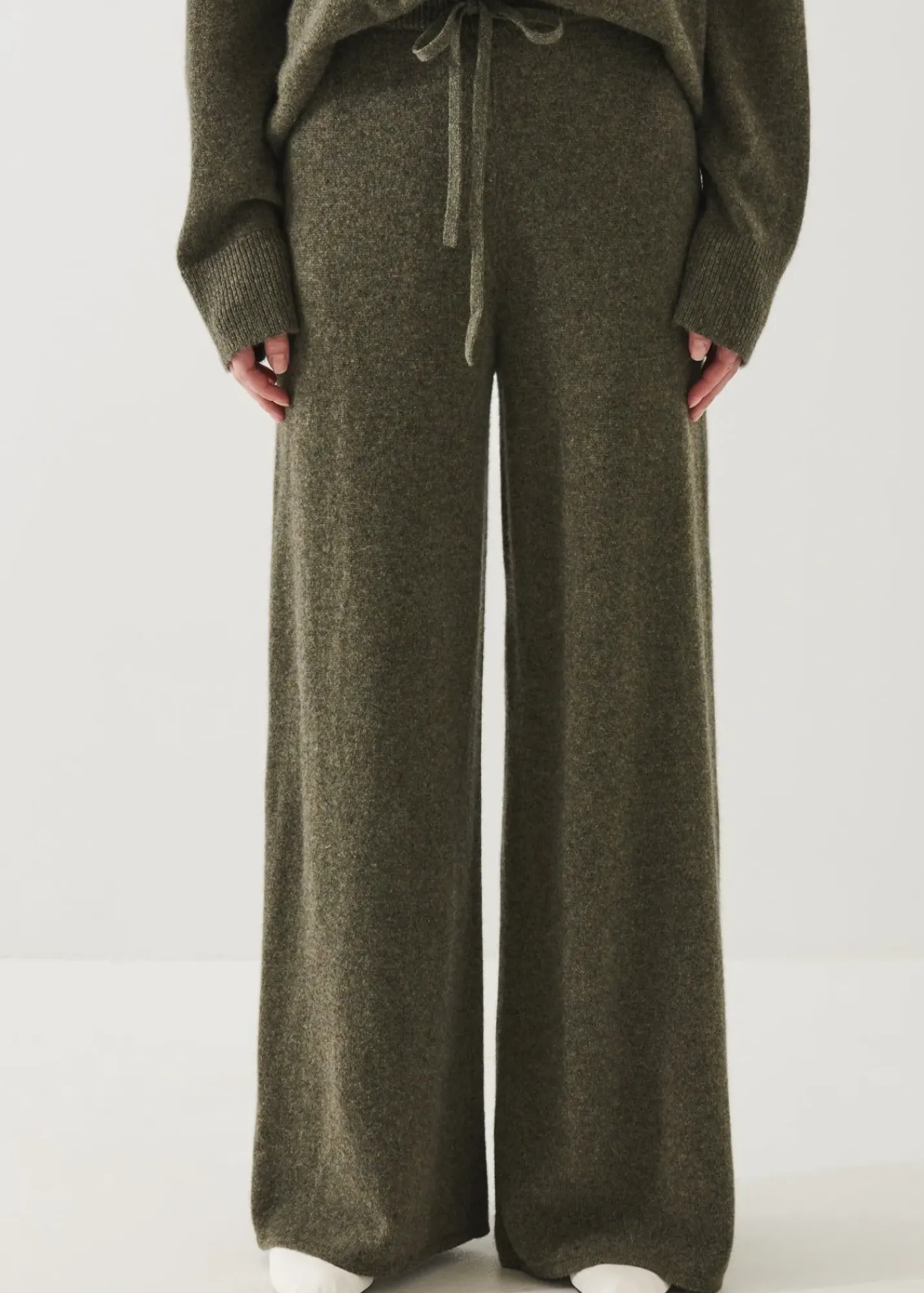 PATRICK ASSARAF Cashmere Drawstring Pant|Women Knitwear