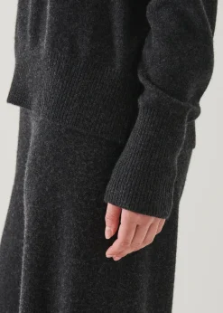 PATRICK ASSARAF Cashmere Mock Neck|Women Knitwear