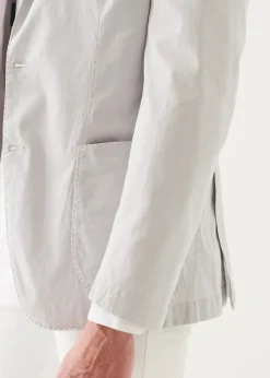PATRICK ASSARAF Cotton Blend Garment Dye Blazer|Men Blazers