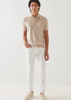 PATRICK ASSARAF Cotton Cupro Polo|Men Knitwear