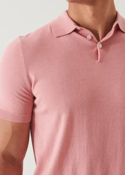 PATRICK ASSARAF Cotton Cupro Polo|Men Polos