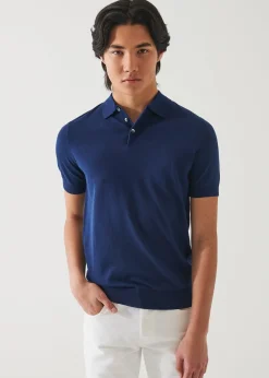 PATRICK ASSARAF Cotton Cupro Polo|Men Polos