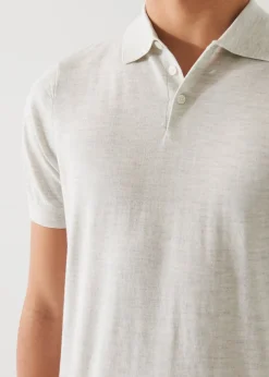 PATRICK ASSARAF Cotton Cupro Polo|Men Polos