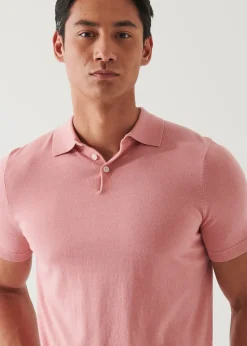 PATRICK ASSARAF Cotton Cupro Polo|Men Polos