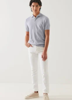 PATRICK ASSARAF Cotton Cupro Polo|Men Polos
