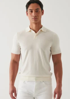 PATRICK ASSARAF Cotton Cupro Polo|Men Polos