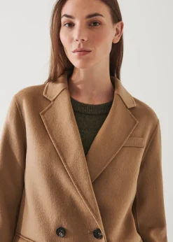 PATRICK ASSARAF Double Breasted Cashmere Blazer|Women Outerwear