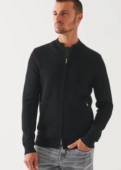PATRICK ASSARAF Double-Face Full Zip|Men Knitwear