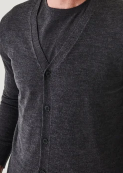PATRICK ASSARAF Extra-Fine Merino Cardigan|Men Knitwear