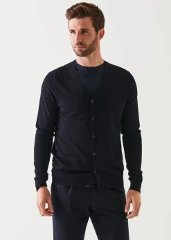 PATRICK ASSARAF Extra-Fine Merino Cardigan|Men Knitwear