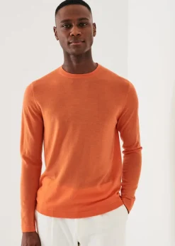PATRICK ASSARAF Extra-Fine Merino Sweater|Men Knitwear