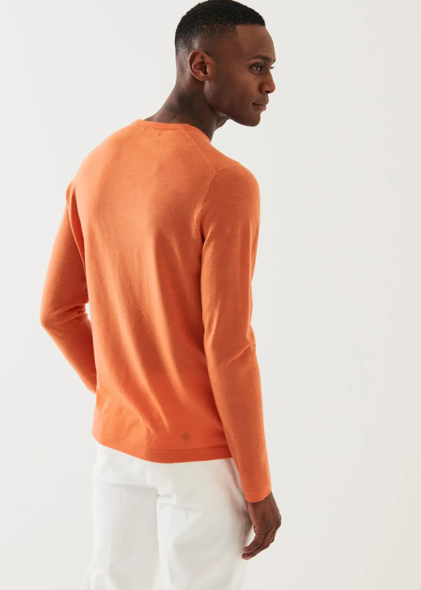 PATRICK ASSARAF Extra-Fine Merino Sweater|Men Knitwear