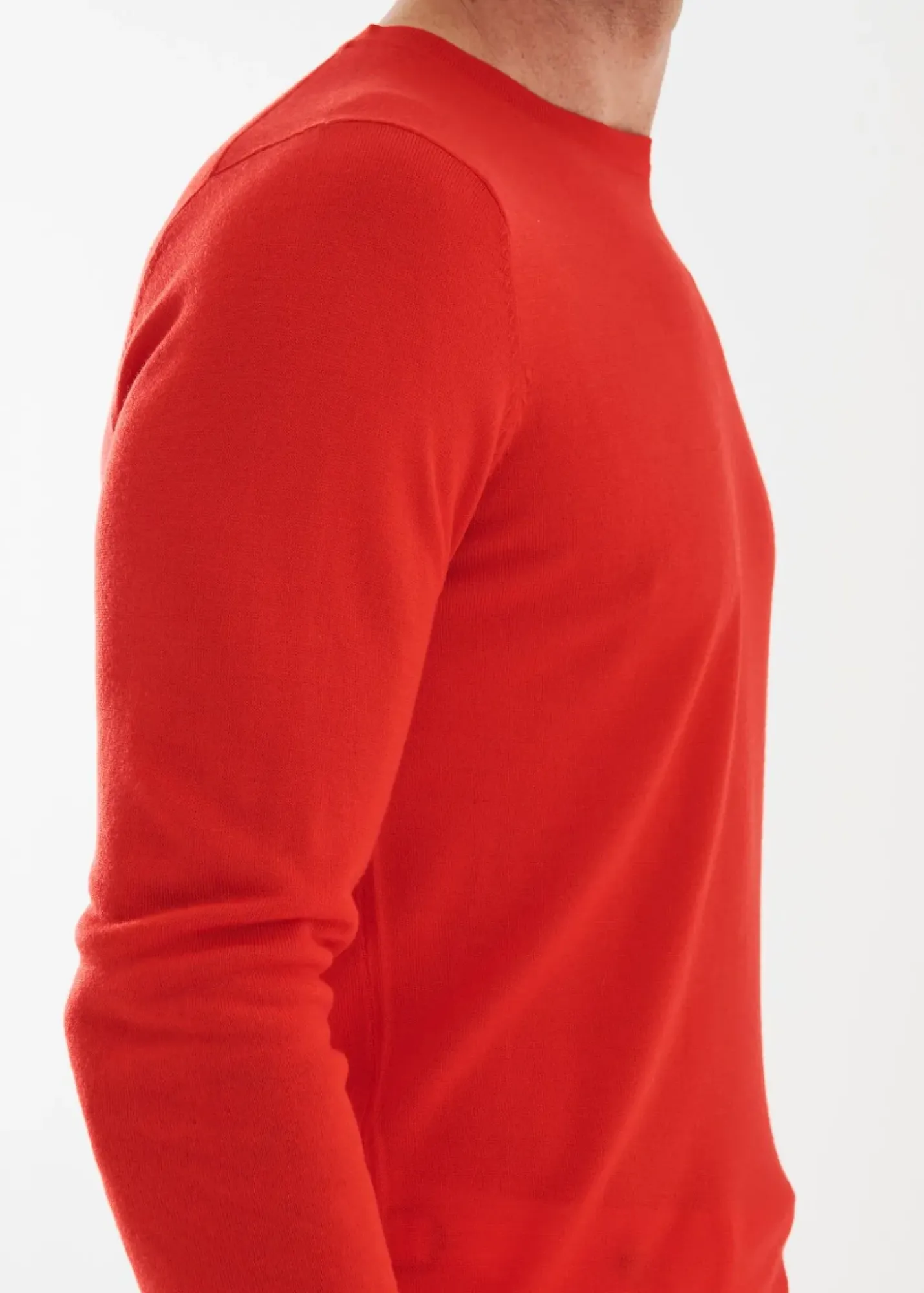 PATRICK ASSARAF Extra-Fine Merino Sweater|Men Knitwear