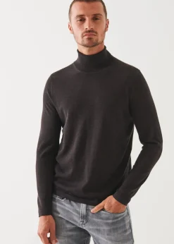 PATRICK ASSARAF Extra-Fine Merino Turtleneck|Men Knitwear