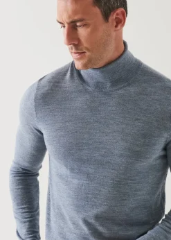 PATRICK ASSARAF Extra-Fine Merino Turtleneck|Men Knitwear