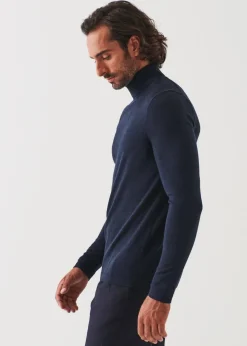 PATRICK ASSARAF Extra-Fine Merino Turtleneck|Men Knitwear