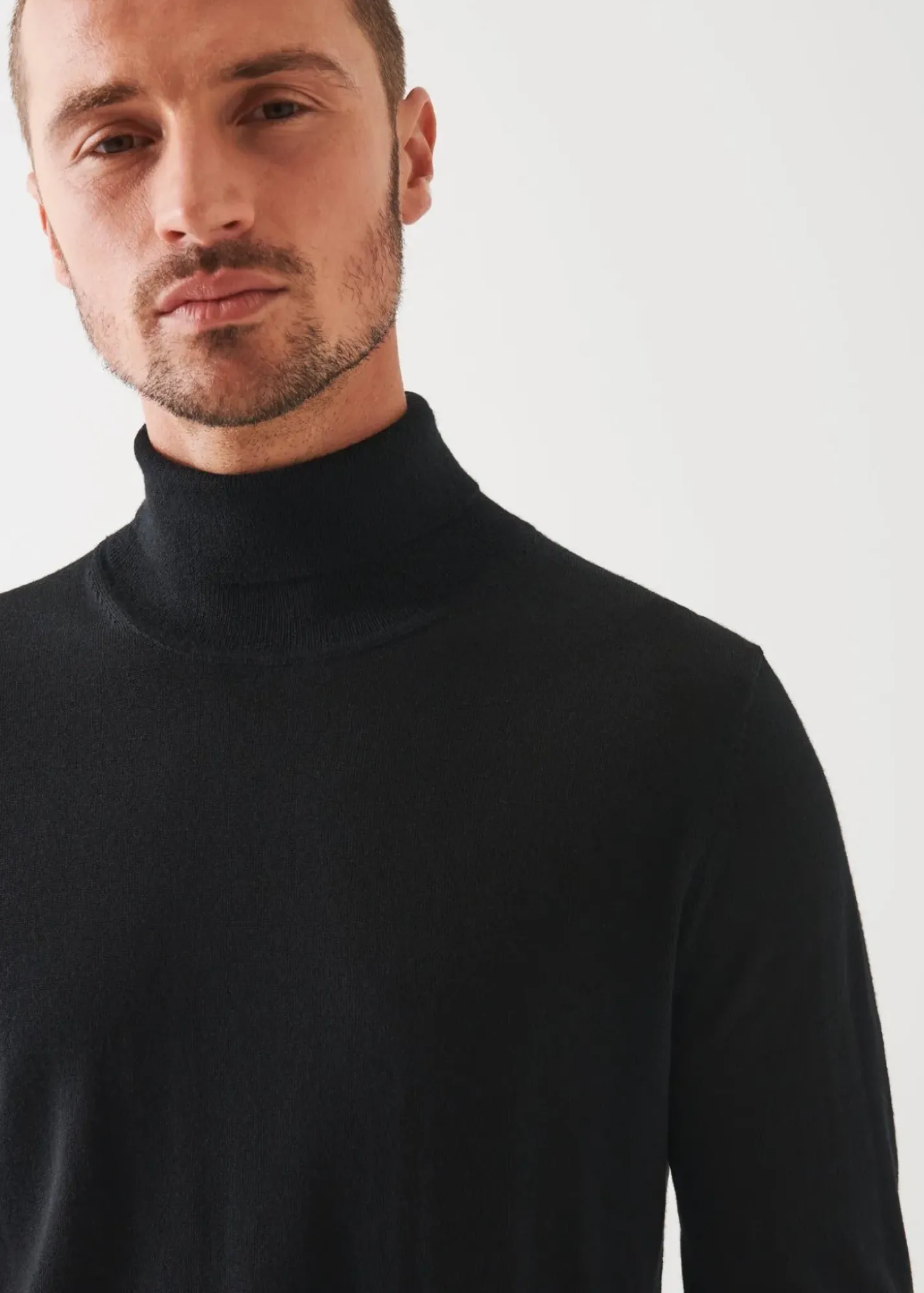 PATRICK ASSARAF Extra-Fine Merino Turtleneck|Men Knitwear