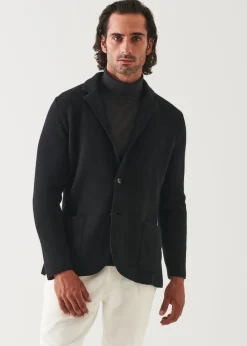 PATRICK ASSARAF Italian Cashmere Two-Button Blazer|Men Blazers