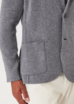 PATRICK ASSARAF Italian Cashmere Two-Button Blazer|Men Blazers