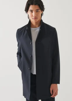 PATRICK ASSARAF Italian Nylon Trench Coat|Men Outerwear