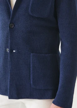 PATRICK ASSARAF Knit Blazer|Men Blazers