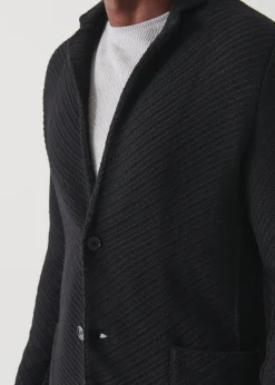 PATRICK ASSARAF Knit Sweater Jacket|Men Blazers