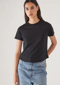 PATRICK ASSARAF Lightweight Pima Cotton Baby T-Shirt|Women T-Shirts