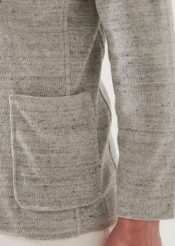 PATRICK ASSARAF Linen Cotton Blend Blazer|Men Blazers