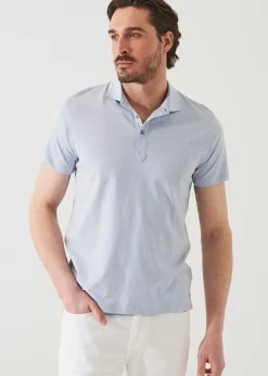 PATRICK ASSARAF Mercerized Pima Cotton Polo|Men Polos