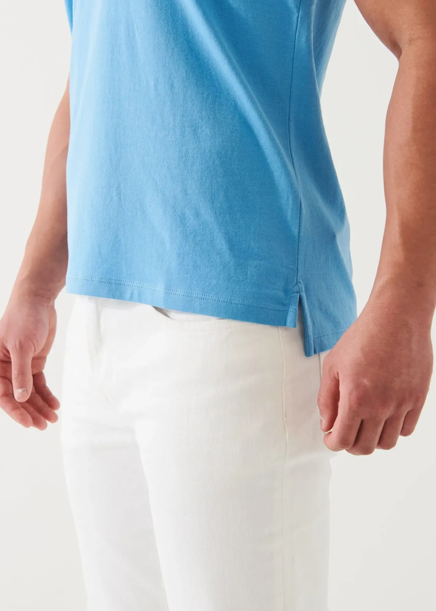 PATRICK ASSARAF Mercerized Pima Cotton Polo|Men Polos