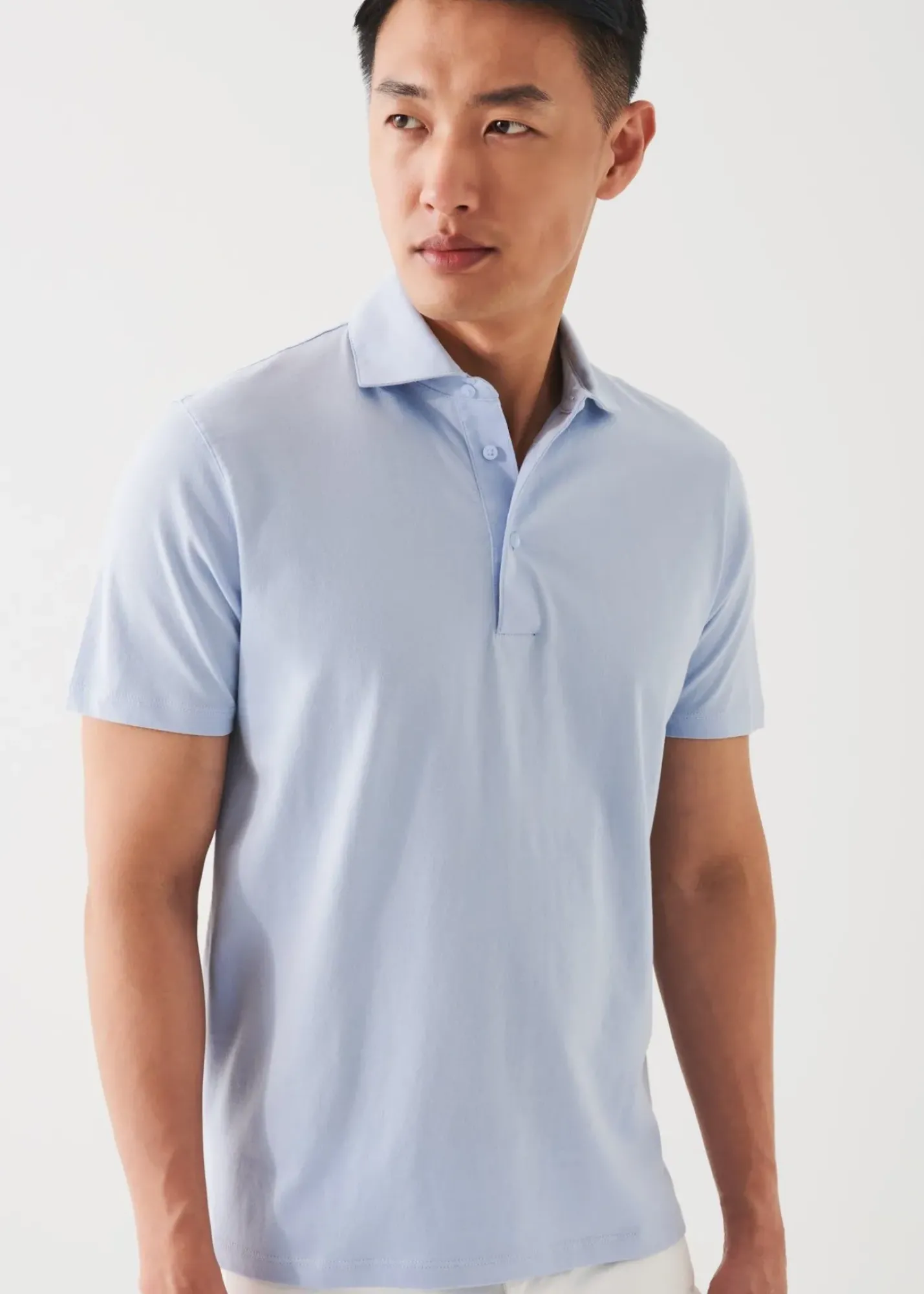 PATRICK ASSARAF Mercerized Pima Cotton Polo|Men Polos