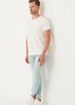 PATRICK ASSARAF Mercerized Pima Cotton T-Shirt|Men T-Shirts