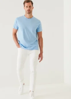 PATRICK ASSARAF Mercerized Pima Cotton T-Shirt|Men T-Shirts