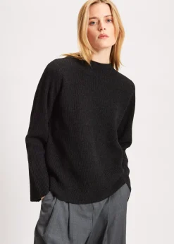 PATRICK ASSARAF Merino Mock Neck Sweater|Women Knitwear