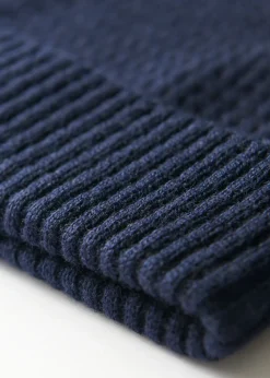 PATRICK ASSARAF Merino Waffle Beanie|Men Knitwear