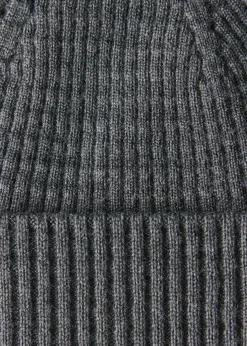 PATRICK ASSARAF Merino Waffle Beanie|Men Knitwear