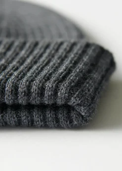 PATRICK ASSARAF Merino Waffle Beanie|Men Knitwear