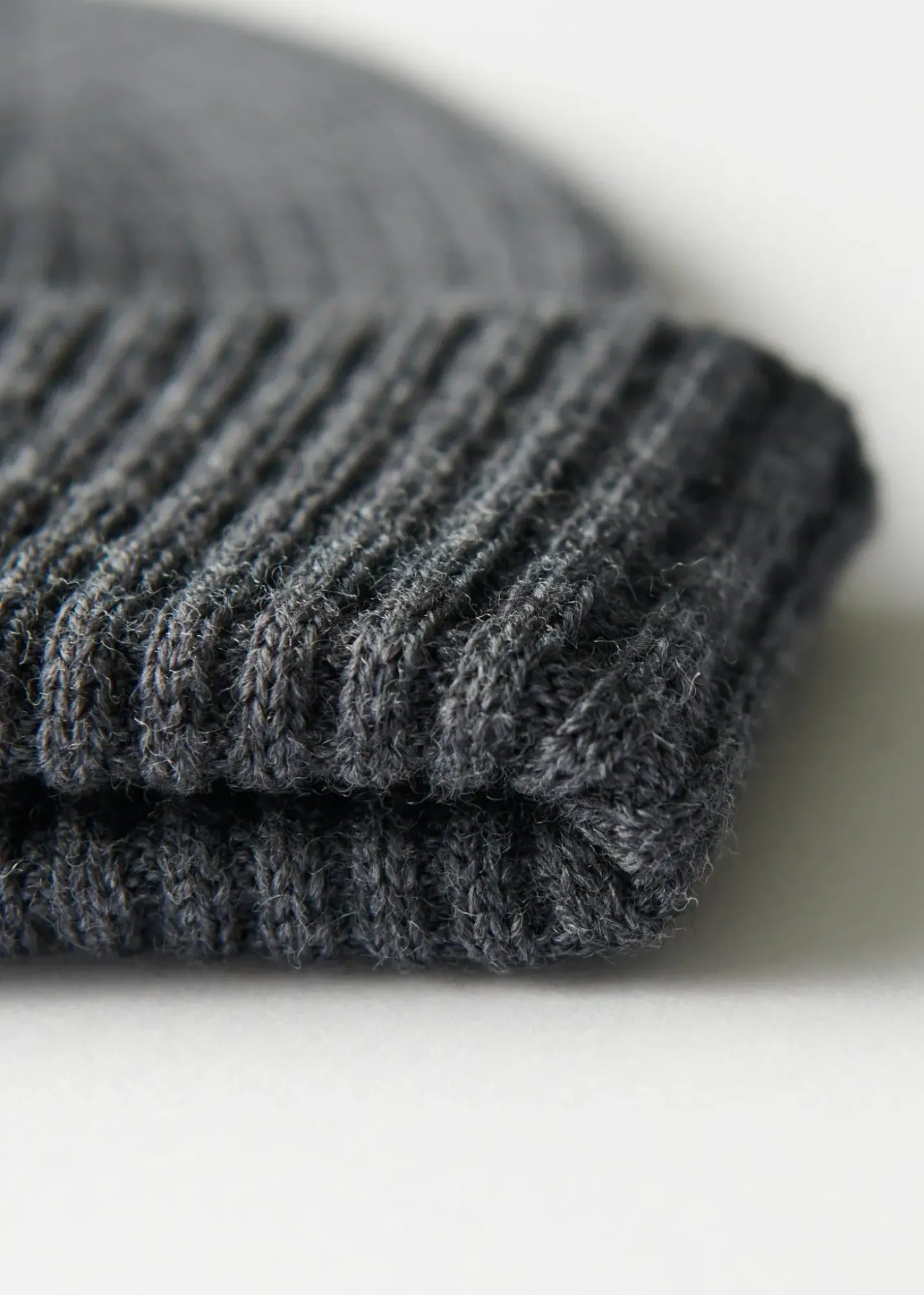 PATRICK ASSARAF Merino Waffle Beanie|Men Knitwear