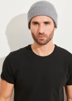 PATRICK ASSARAF Merino Waffle Beanie|Men Outerwear